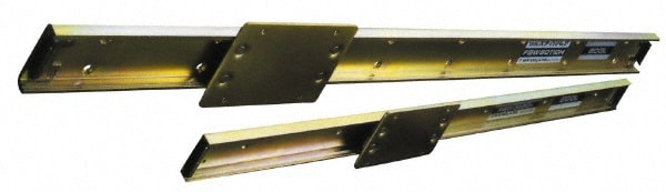 Roller Rail Systems; Hole Size: 6.0x9.5x2.2 in; Hole Spacing: 100.0 mm, 100.0 in