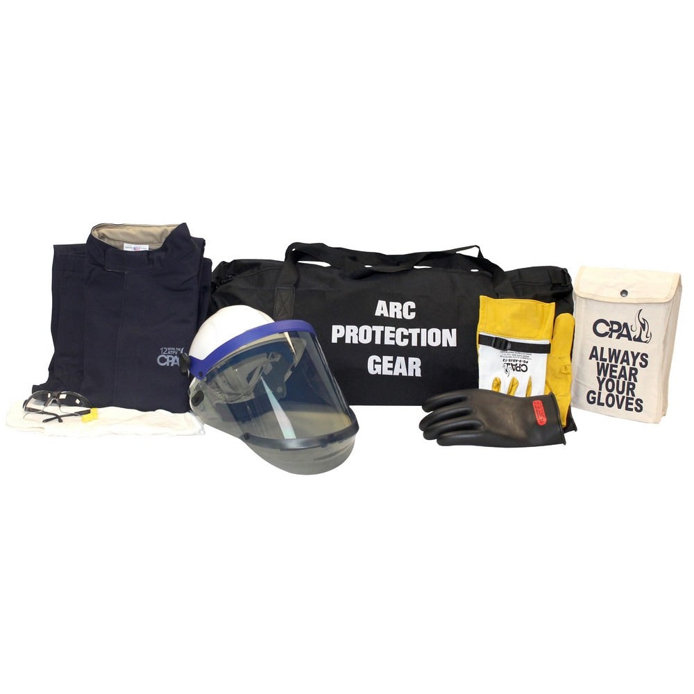 Arc Flash Clothing Kit: Size 5X-Large, Cotton, Jacket, Pants & Hoods