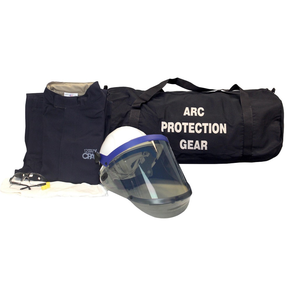 Arc Flash Clothing Kit: Size Small, Cotton, Jacket, Pants & Hoods