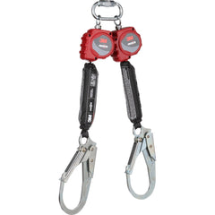 Self-Retracting Lifeline:  310 lb Capacity,  6.00' Lifeline,  Single Pin Connector