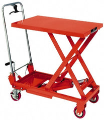 330 Lbs. Load Capacity, 28-1/4 Inch Lift Height, Scissor Lift Table