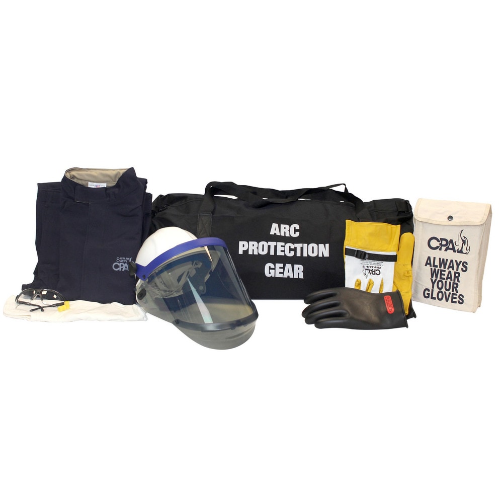 Arc Flash Clothing Kit: Size 5X-Large, Cotton, Jacket, Pants & Hoods