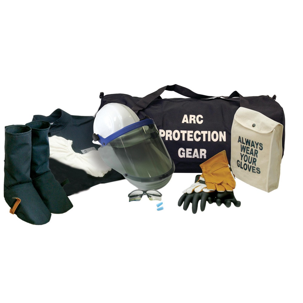 Arc Flash Clothing Kit: Size 2X-Large, Cotton, Coat, Hoods & Leggings