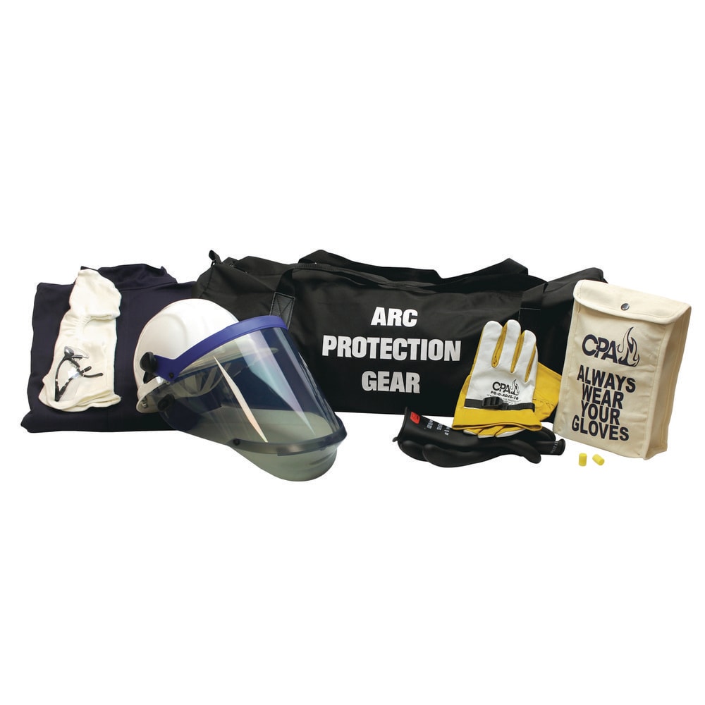 Arc Flash Clothing Kit: Size Small, Cotton, Coveralls & Hoods