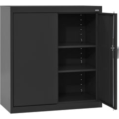 Steel Counter-Height Cabinet: 36" Wide, 24" Deep, 36" High