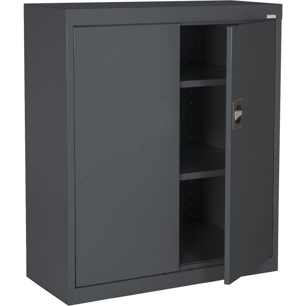 Steel Counter-Height Cabinet: 36" Wide, 18" Deep, 36" High