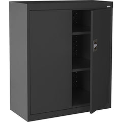 Steel Counter-Height Cabinet: 36" Wide, 18" Deep, 36" High