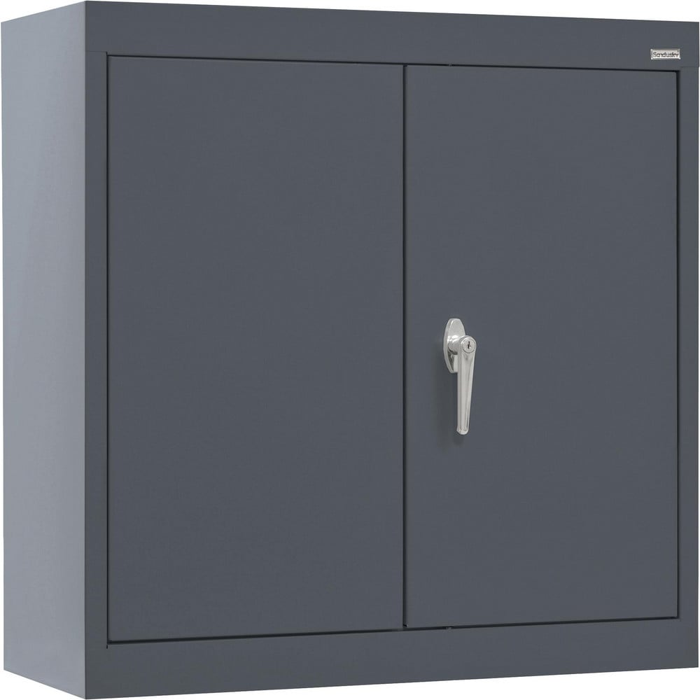 Steel Wall & Storage Cabinet: 30" Wide, 12" Deep, 26" High