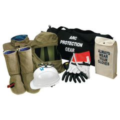 Arc Flash Clothing Kit: Size Large, Cotton, Coat, Hoods & Leggings