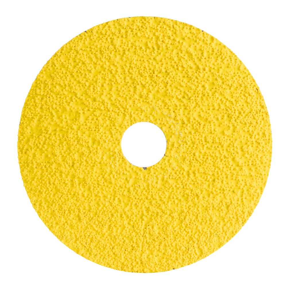 Fiber Disc:  5" Disc Dia, 7/8" Hole, Arbor Hole, 36 Grit, Premium Ceramic Alumina