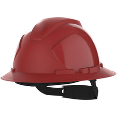 Hard Hat: Construction, Electrical Protection, Energy Company, Impact-Resistant & Water-Resistant, Full Brim, N/A, Class E, 4-Point Suspension