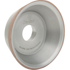 Tool & Cutting Grinding Wheel: 3-3/4" Dia, 1-1/2" Width, 220 Grit, R Hardness, Type 11V9