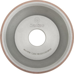 Tool & Cutting Grinding Wheel: 5" Dia, 1-1/4" Width, 1-1/4" Hole, 150 Grit, R Hardness, Type 11V9