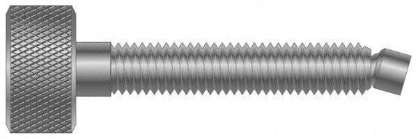 Steel Thumb Screw: 1/4-20, Knurled Head