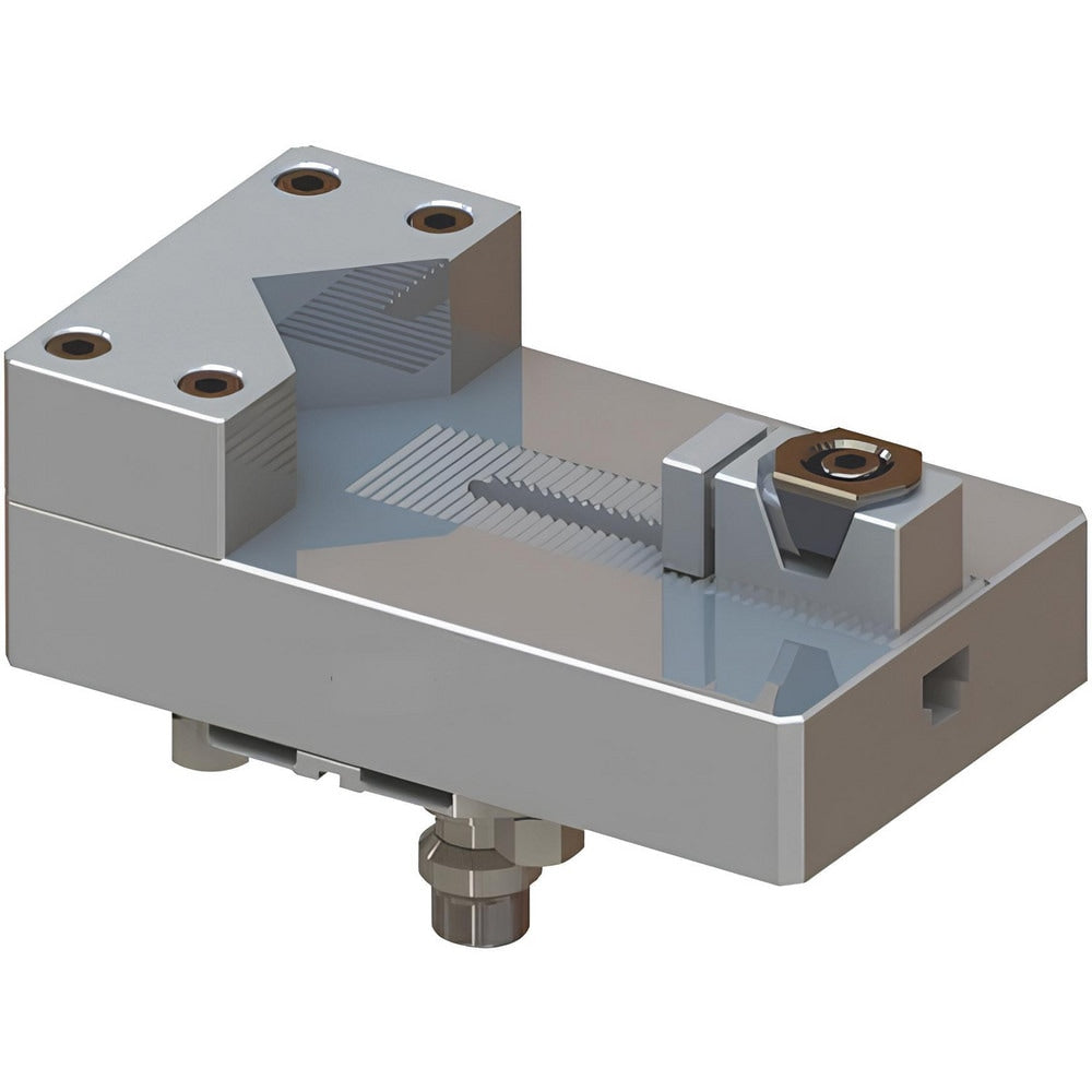 WEDM Vises; Compatible Workpiece Shape: Rectangle, Square; Maximum Clamping Width (mm): 60.00; Maximum Workpiece Weight (kg): 10.00; Tightening Torque (Nm): 10.00; Material: Stainless Steel; Series: RHS