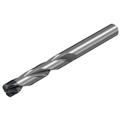 Screw Machine Length Drill Bit: 14.00 mm Dia, 140 deg Point, Solid Carbide