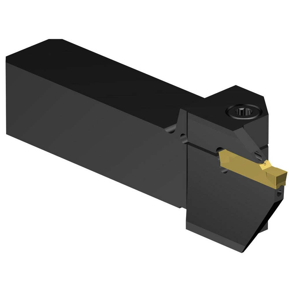 Indexable Grooving Toolholder:  C2A-QS25-LFJ18B-175CB, Internal or External, Left Hand, Right Hand & Neutral, 19.6850" Max Groove Width