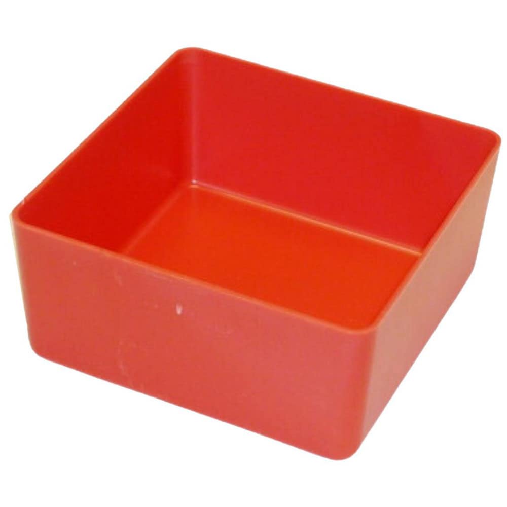 Small Parts Boxes & Organizers; Product Type: Drawer Bin; Lock Type: Non-Locking; Width (Inch): 6; Depth (Inch): 6; Number of Dividers: 0; Height (Inch): 3; Removable Dividers: No