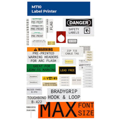 Label Maker & Tape Accessories; For Use With: Healthcare and Hospital Labeling, General Identification, Facility Identification, Wire and Cable Labeling, Electrical Labeling, Laboratory Labeling; Color: Blue