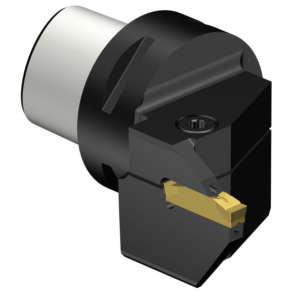 Modular Grooving Cutting Unit Heads; System Size: C5; Maximum Depth of Cut (Decimal Inch): 0.7087; Maximum Depth of Cut (mm): 18.00; Minimum Groove Width (Decimal Inch): 1.2992; Minimum Groove Width (mm): 33.00; Maximum Groove Width (Decimal Inch): 1.2992