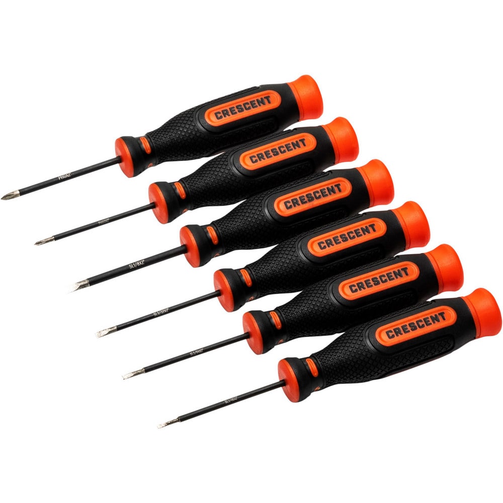 Screwdriver Sets; Screwdriver Types Included: Phillips , Slotted; Container Type: Case; Tether Style: Not Tether Capable