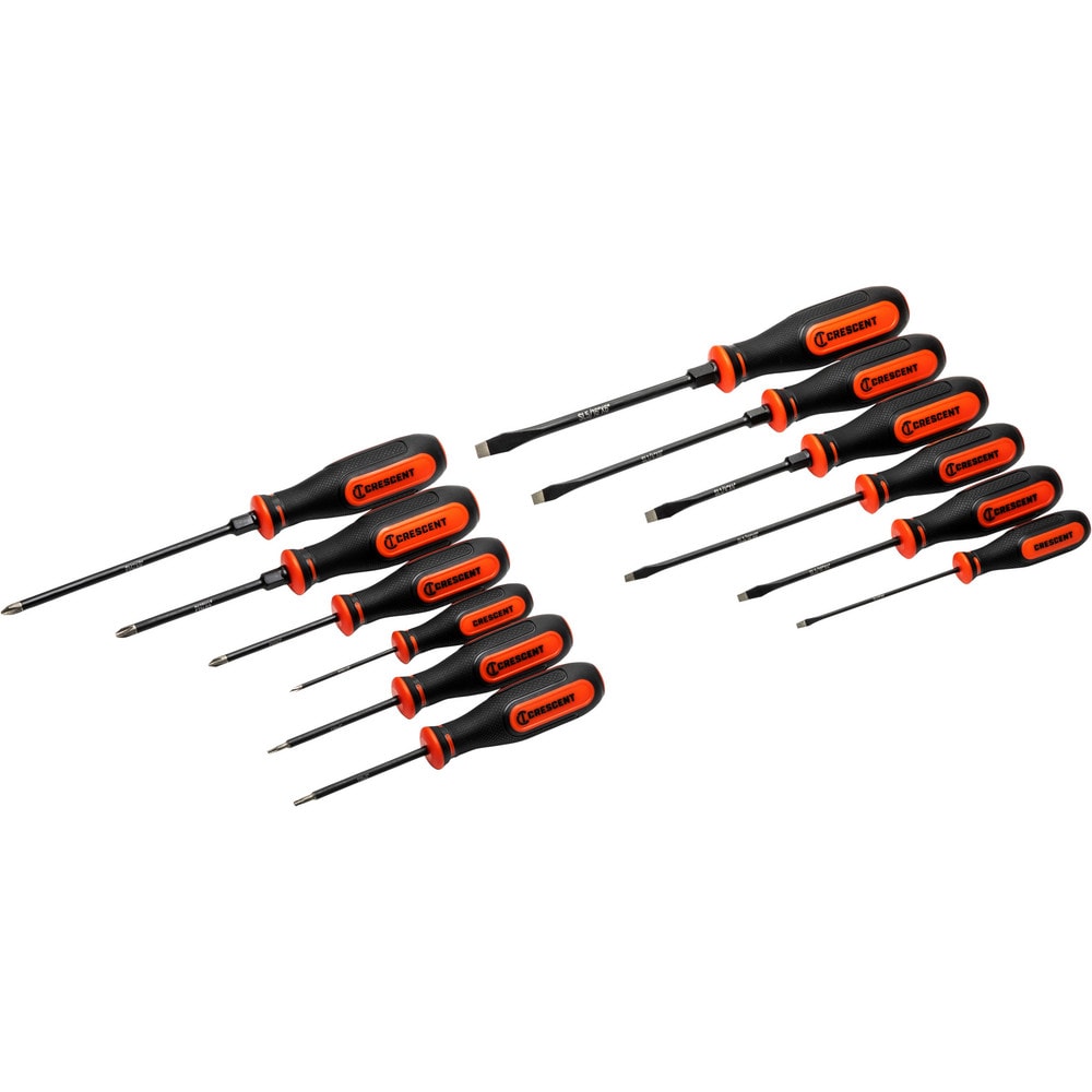 Screwdriver Sets; Screwdriver Types Included: Phillips, Slotted, Torx; Container Type: Clamshell; Tether Style: Not Tether Capable