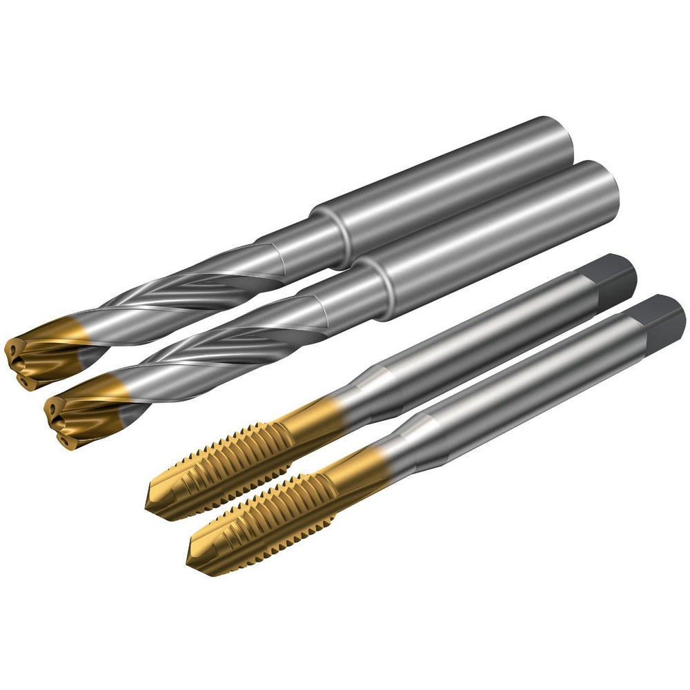 Tap & Drill Sets; Minimum Tap Thread Size (mm): M8x1.25; Maximum Tap Thread Size (mm): M8x1.25; Maximum Drill Size (mm): 7.40