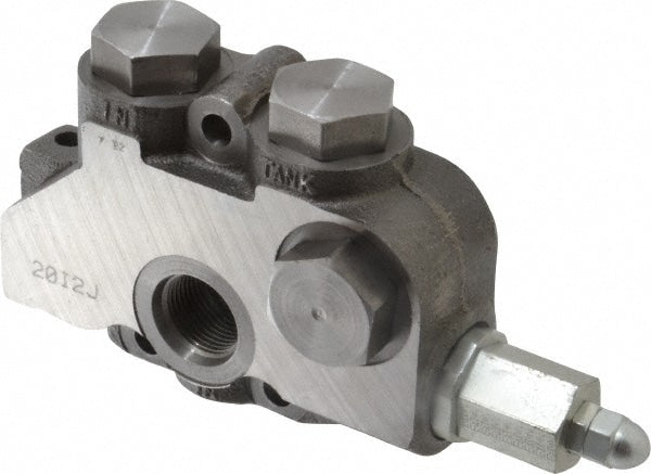 Hydraulic Control Inlet Section Valve: 3/4" Inlet, 3/4" Outlet, 20 GPM, 3,000 Max psi