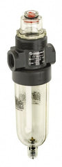 Miniature Compressed Air Lubricator: 1/8" Port, 10 CFM