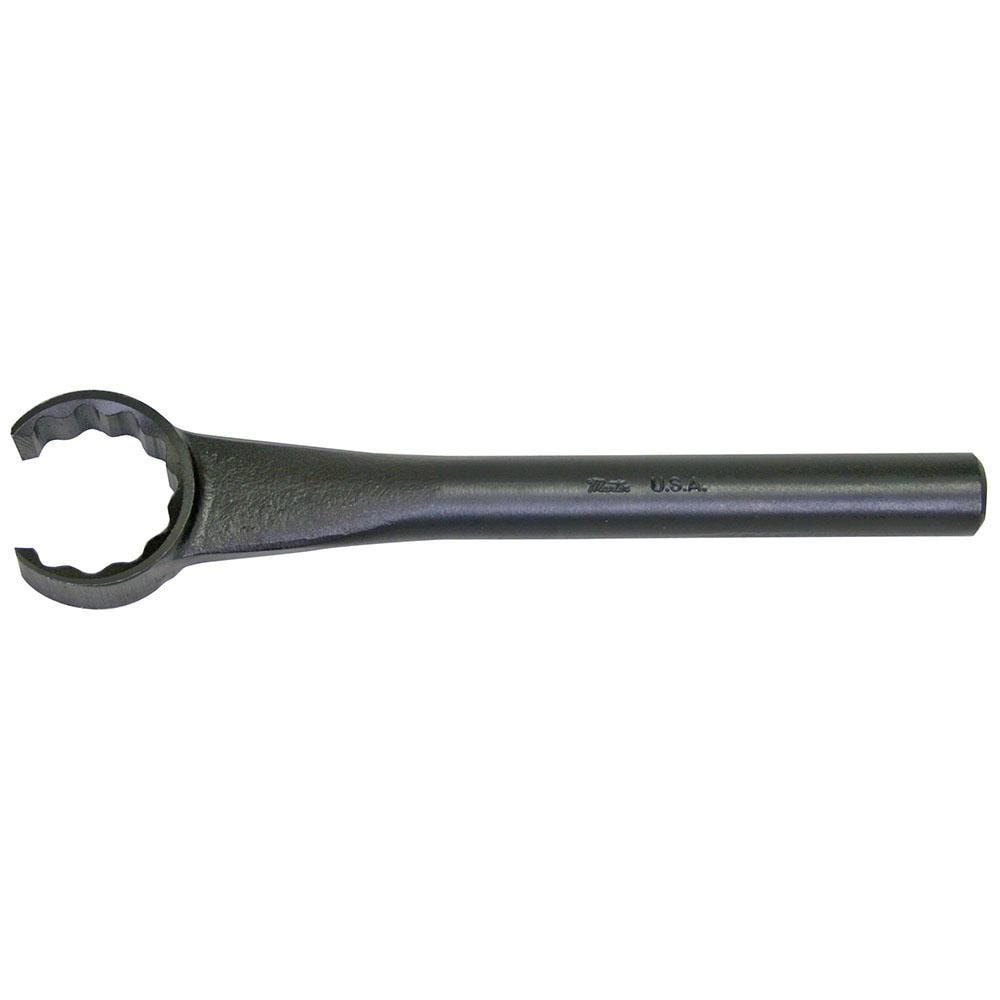 5/8", Black Finish, Open End Flare Nut Wrench