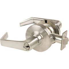 Lever Locksets; Lockset Type: Storeroom; Key Type: Keyed Different; Back Set: 2-3/4; Cylinder Type: Conventional; Material: Metal; Door Thickness: 1-5/8