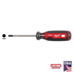 Precision & Specialty Screwdrivers; Tool Type: Cabinet Screwdriver; Blade Length: 3; Overall Length: 6.70; Shaft Length: 3 in; Handle Length: 3.7 in; Handle Type: Cushion Grip, Standard; Handle Color: Red