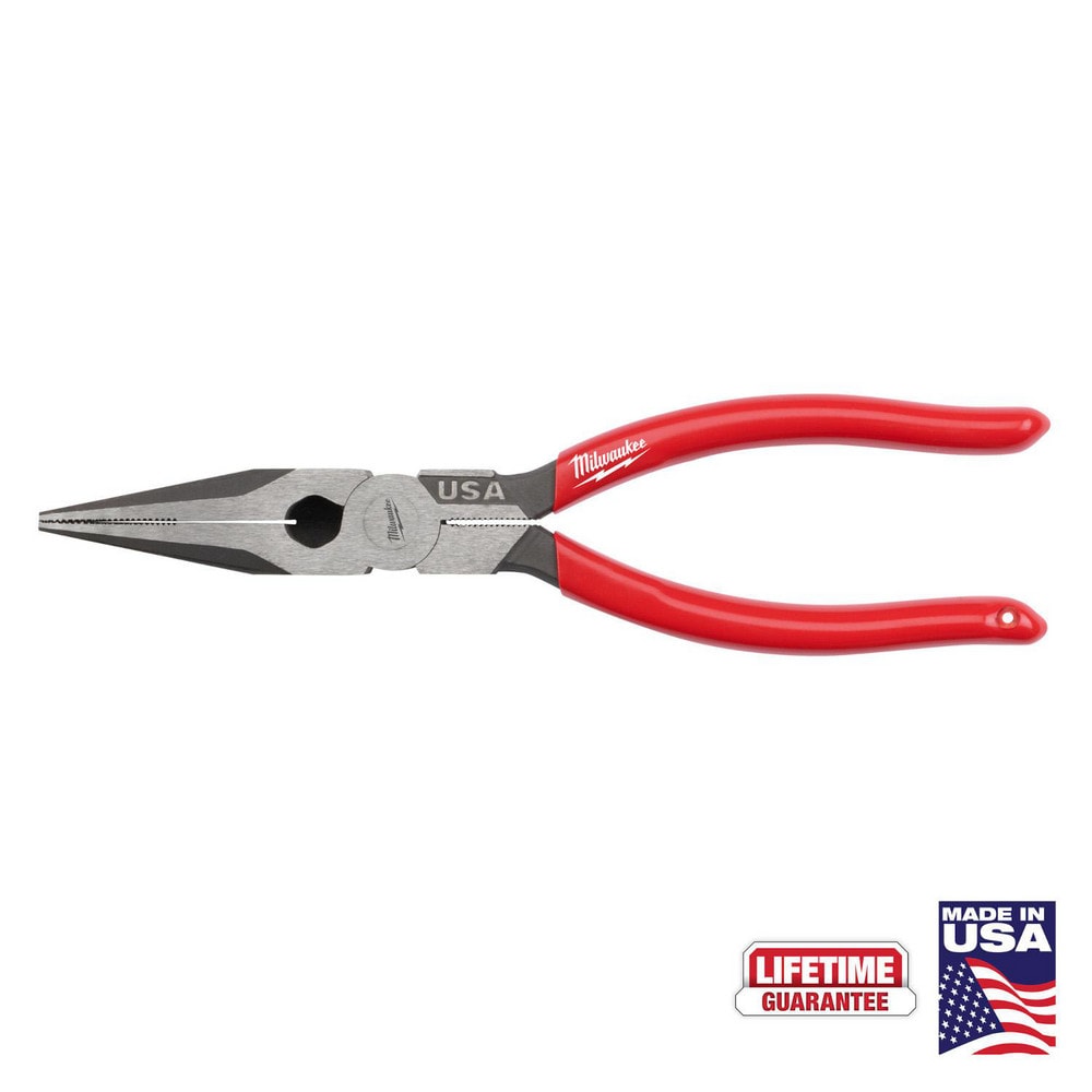 Long Nose Pliers; Pliers Type: Long Nose Pliers; Type: Long nose; Jaw Texture: Crosshatch; Jaw Length (Inch): 2-3/4; Jaw Length (Decimal Inch): 2.7500; Jaw Width (Inch): 1/2