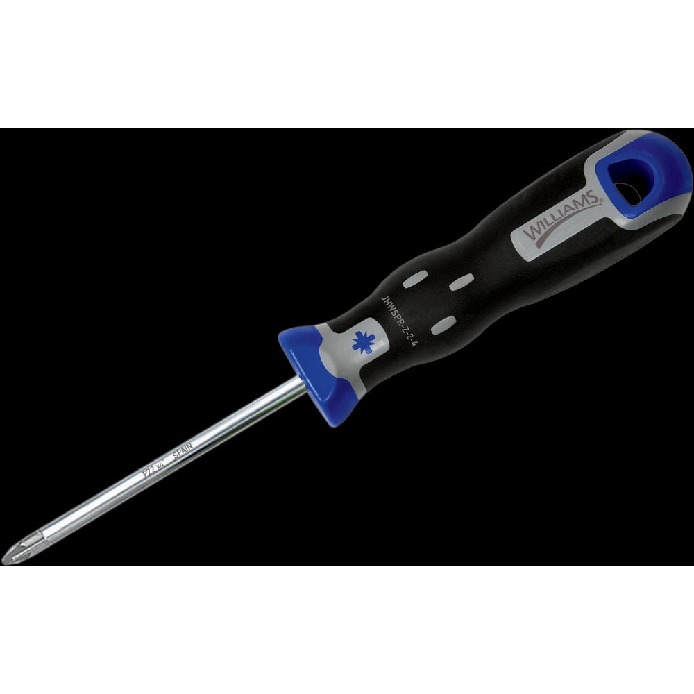 Precision & Specialty Screwdrivers; Tool Type: Pozidriv Screwdriver; Blade Length: 3; Overall Length: 7.75; Handle Color: Gray, Blue, Black