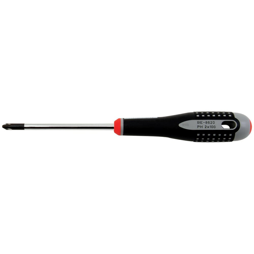 Phillips Screwdrivers; Overall Length (Inch): 12-3/4; Handle Type: Comfort Grip; Phillips Point Size: #2; Handle Color: Gray, Black, Orange