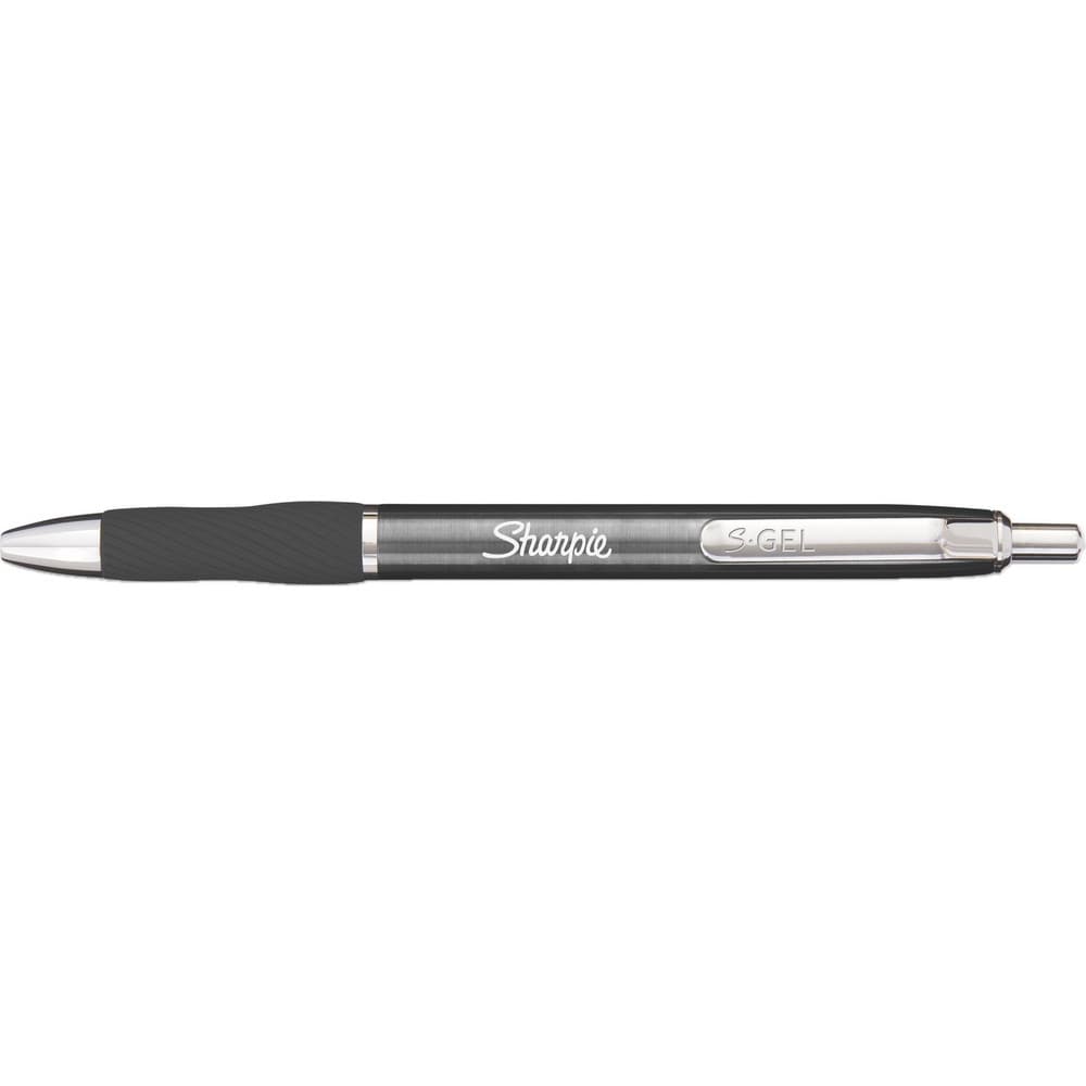 Pens & Pencils; Pen Type: Gel Pen; Ink Color: Black; Point Size (mm): 0.7; Tip Type: Conical; Body Material: Plastic