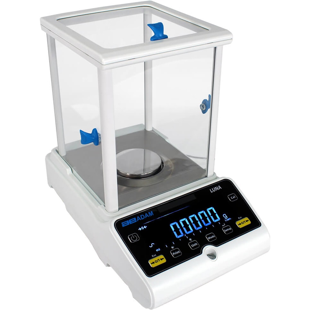 Balance Scale: 210 g Capacity, Digital LCD Display, External Calibration