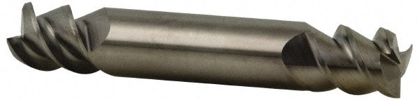 Square End Mill: 7/16" Dia, 9/16" LOC, 3 Flute, Solid Carbide