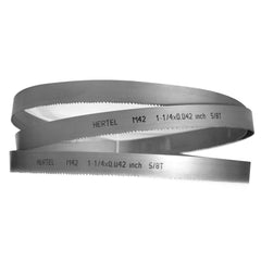 Welded Bandsaw Blade: 11' 6" Long x 1-1/4" Wide x 0.0420" Thick, 5-8 TPI