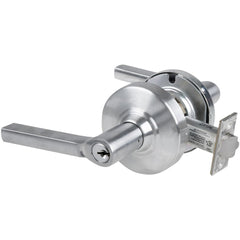 Lever Locksets; Lockset Type: Storeroom; Key Type: Keyed Different; Back Set: 2-3/4; Cylinder Type: Less Core; Material: Metal; Door Thickness: 1-5/8