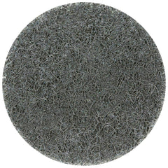 Quick-Change Disc: Type R, 3" Dia, Aluminum Oxide, Non-Woven