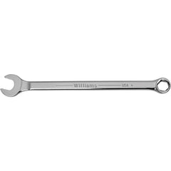 Combination Wrench: 1-1/4" Head Size, 15 deg Offset