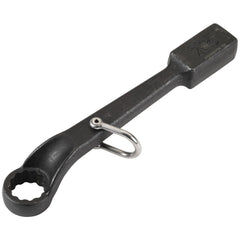 Striking Box End Wrench: 4-1/8", 12 Point, Single End