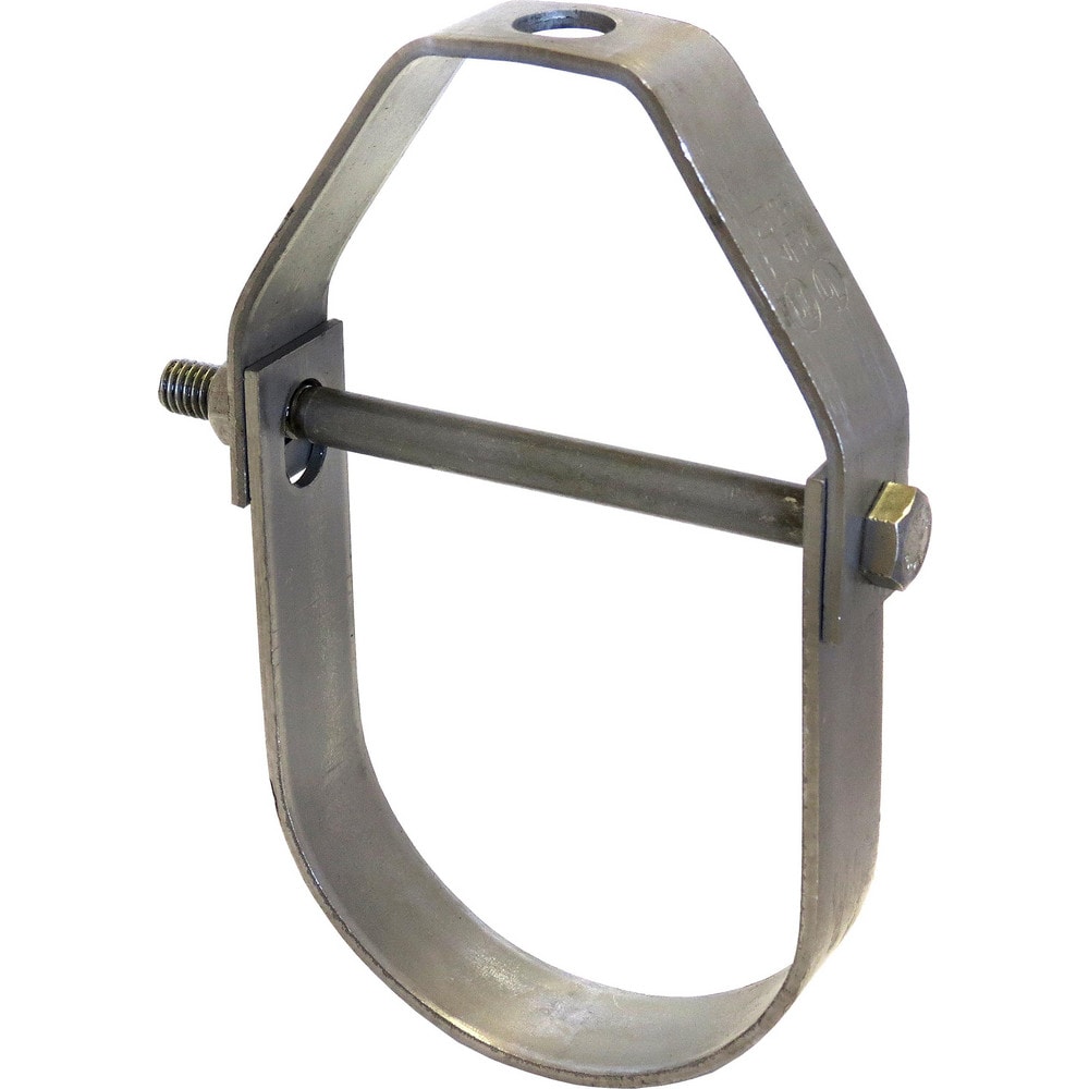 Adjustable Clevis Hanger: 10" Pipe, Carbon Steel