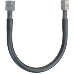 U-Bolt Clamp: 6" Pipe, Carbon Steel