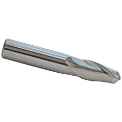 Ball End Mill: 0.0984" Dia, 12.00 mm LOC, 2 Flute, Solid Carbide