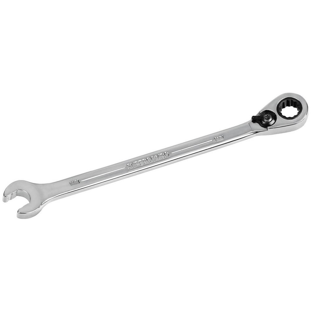 Combination Wrench: 5/8" Head Size, 15 deg Offset