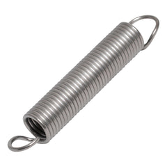 Extension Springs; End Type: Full Twist Loop; Outside Diameter (mm): 5.5000; Spring Rate: 2.3000; Material: Stainless Steel; Overall Length (Decimal Inch): 2.9820