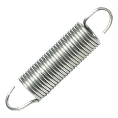 Extension Springs; End Type: Hook; Outside Diameter (mm): 10.0000; Spring Rate: 2.6000; Material: Stainless Steel; Overall Length (Decimal Inch): 1.1900