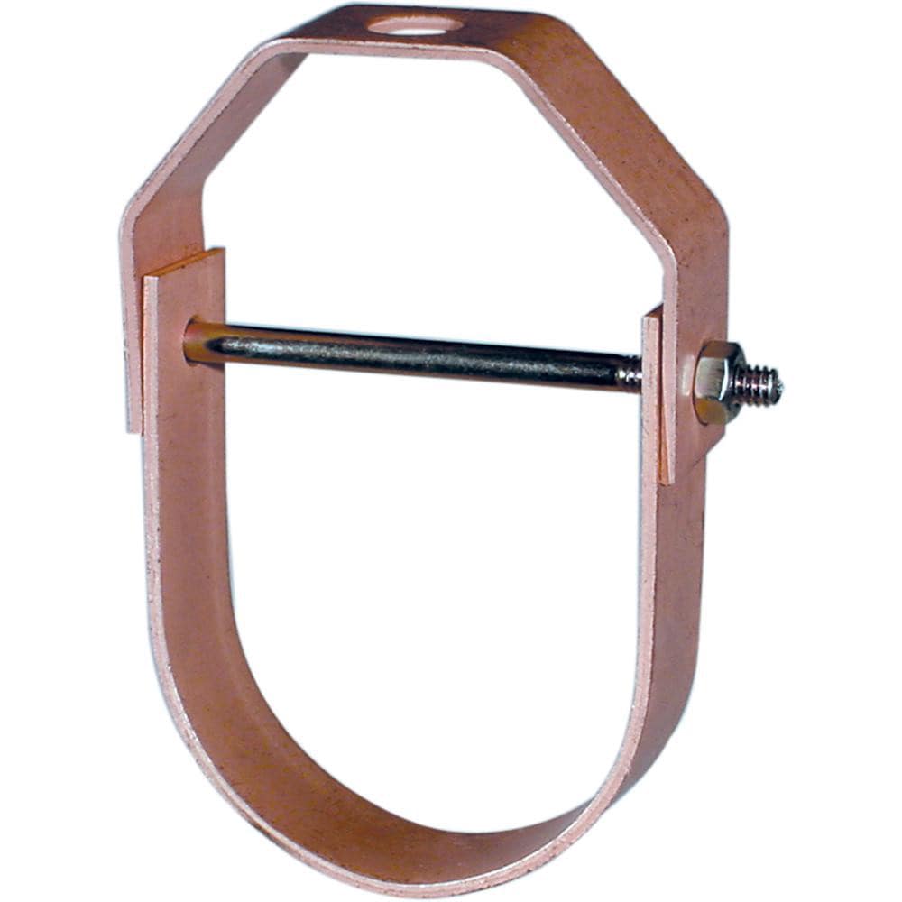 Adjustable Clevis Hanger: 1-1/2" Pipe, Carbon Steel